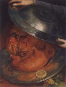 The cook or the roast disk, Giuseppe Arcimboldo
